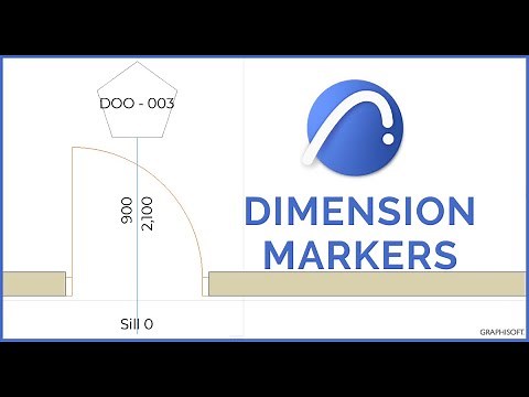 ArchiCAD - Setting up Door & Window Dimension Markers