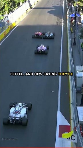 Vettel Just RAMMED Hamilton in Baku 😳