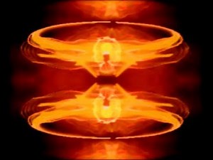 Fiery Techno Trance Visualization - techno visuals with a skull (RECREATION)