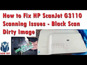 How to Fix HP Scanner Problems | How to Fix HP ScanJet G3110 Scanner Problem? Teardown HP Scanner