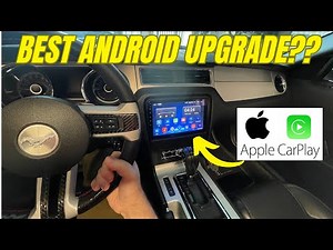 S197 2010 - 2014 Mustang android head unit install wireless carplay android auto