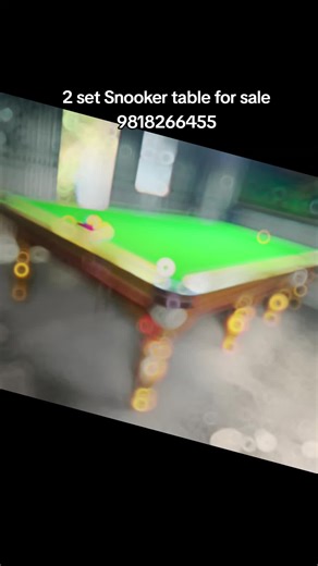 Used Snooker for sale,for more info plz call or WhatsApp 9779818266455 #fypviralシ #fyp