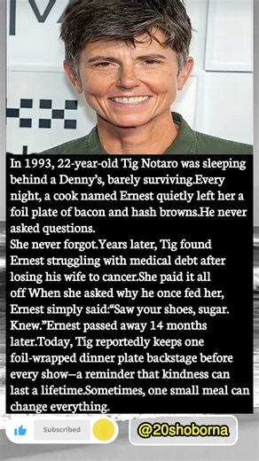 A Cook Fed Tig Notaro When She Had Nothing — Years Later, She Paid Him Back ❤️