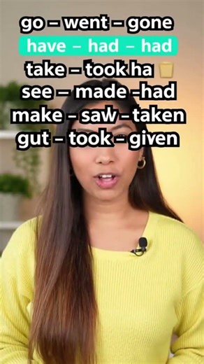 25 Irregular Verbs That Native Speakers Actually Use #EnglishTips #Fluency