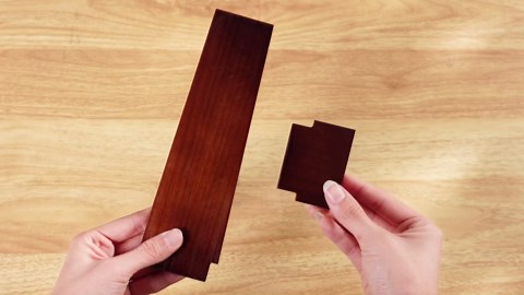 Weysat Wooden Plate Stand for Display 8 Inch Plate Postcard Picture Frame Book Display Stand with Square Block Base Home Office Decorative Table Top Easels