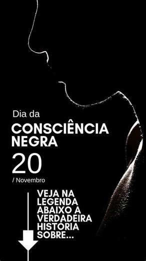 20 de Novembro, dia da consciencia negra....