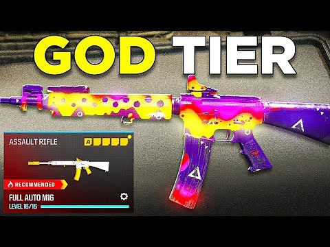 the *NEW* M16 CONVERSION KIT is INSANE in MW3! 🔥 (Best M16 Class Setup) Modern Warfare 3