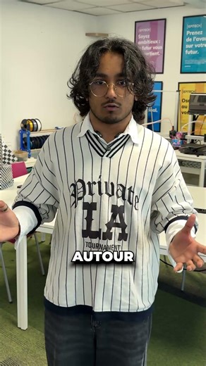 Étudiant et déjà créateur de solutions technologiques.