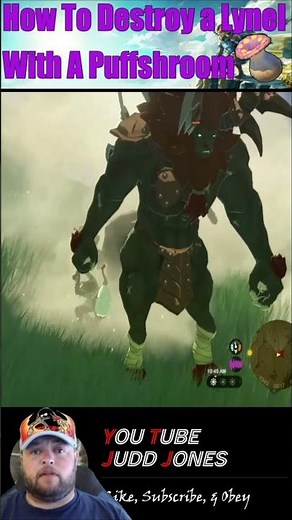 How to Kill a Lynel Easy - Puffshroom Strategy - Zelda - Tears of the Kingdom