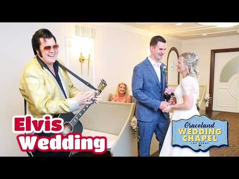 Timo & Janine's Elvis Wedding in Las Vegas | Graceland Chapel