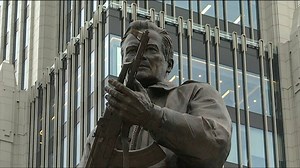 Inventor of the AK-47 honoured with statue in Moscow