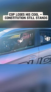 7.1K views · 105 reactions | COP LOSES HIS COOL – CONSTITUTION STILL STANDS #Police #Constitution #Audit | Secret Agents | Facebook