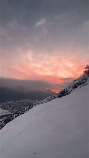 CHECK VIEW🏔️...#adventure #mountain #snow #fyp #instamood