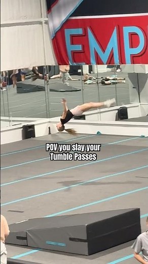 New Tumble Passes! Layouts, Aerials, and Standing Tucks #cheer #tumbling #gymnastics