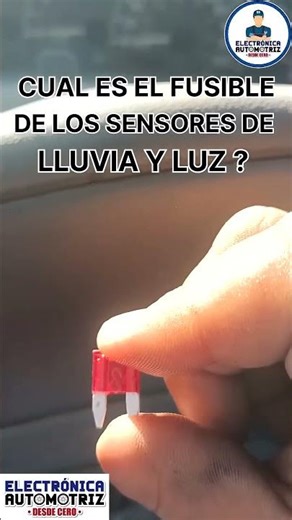 WHICH FUSE CONTROLS THE RAIN AND LIGHT SENSORS? #automotiveelectronics #automobile