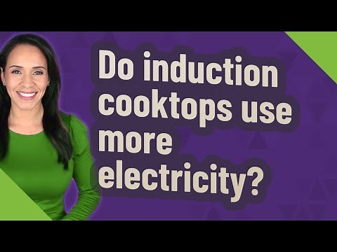 Do induction cooktops use more electricity?