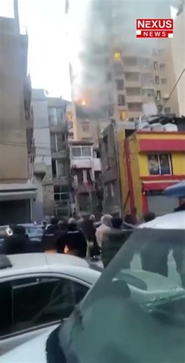 WATCH: Israeli Strike Hits Beirut Apartment Building, Smoke Rises Over Lebanese Capital | Nexus News