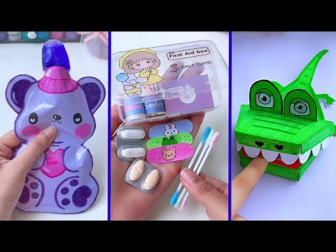 Paper craft/Easy craft ideas/ miniature craft / how to make /DIY/school project/Tonni art and craft