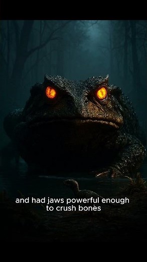 Beelzebufo – The Frog That Ate Dinosaurs #Beelzebufo #DevilFrog #prehistoricpredator #dinosaur