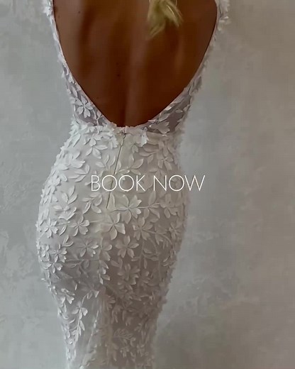 Dreaming of being a Made with Love Bride? Lucky for you, we have a gorgeous boutique right here in Melbourne ✨ We have revolutionised the bridal world by creating beautiful and modern dresses for all brides. We are known for our daring V necklines, plunging low backs, and luxurious French crepe dresses. Book your one-on-one bridal appointment with us, today → www.madewithlovebridal.com/book-a-fitting | MWLBride