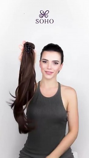How-to-Style: Meghan 18'' Ponytail Extensions