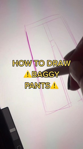 How to Draw Baggy Pants Tutorial