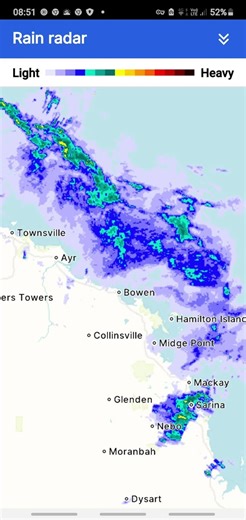 Bureau of Meteorology (BOM) radar fan club | Imagine around 3pm when this storm surge off Bowen moves further south, approaching on-shore around Mackay and the Whitsundays | Facebook