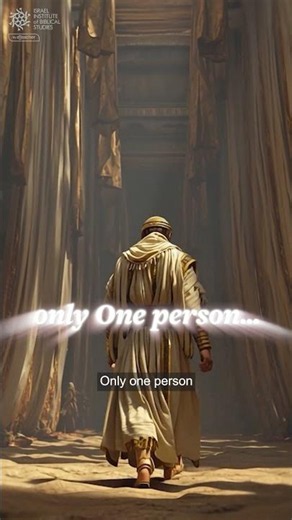 Only one person could enter. Once a year. Behind a veil that separated the human from the Divine. 🕍✨