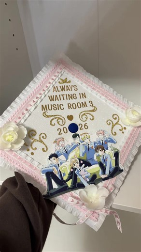 DIY Ouran High School Host Club Graduation Cap