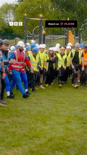 One of our biggest builds yet… So big, we had to call in the Gladiators 💥 📺 DIY SOS — Tuesday 30th December at 8pm on BBC One ▶️ Stream on BBC iPlayer | DIY SOS