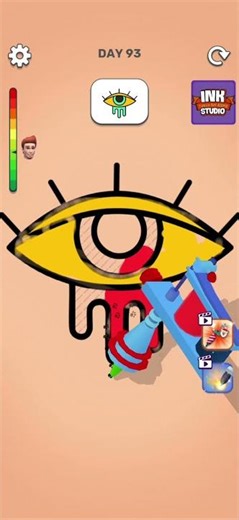 Ink Tattoo eye //#tattoo# gameplay #video 👁️