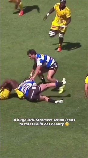 Big scrum, quick ball, perfect Stormers try 😍😮‍💨