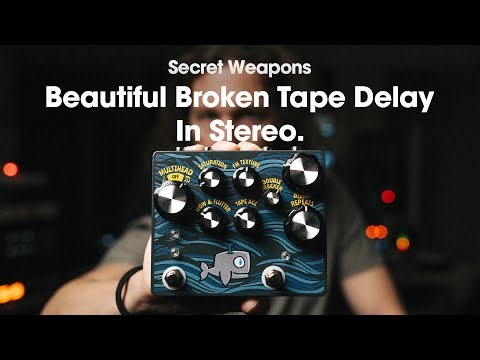 Hungry Robot The Moby Dick Stereo Tape Delay | Secret Weapons