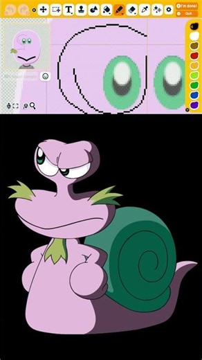 How to make Escargoon from Kirby: Right Back At Ya! #escargoon #kirbyrightbackatya