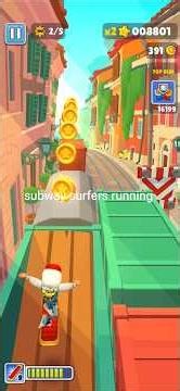 Subway surfers gameplay P1 #viral | by code zx
