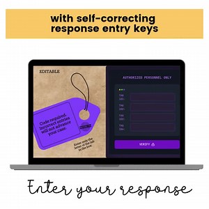 Editable Forensics Escape Room | Middle & High School Canva Template (digital) - Etsy
