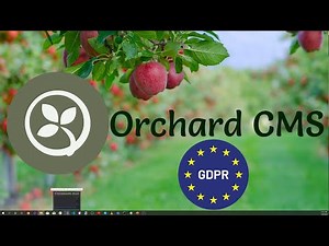 Orchard Core GDPR Cookie Consent