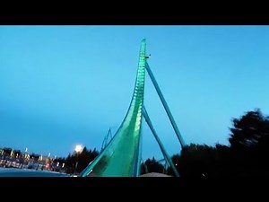 Thrilling ride on 'Leviathan', Canada's tallest roller coaster