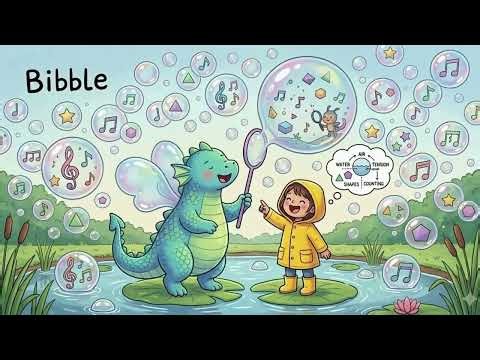 Bibble Bubble Dragon Kids Bubble Song