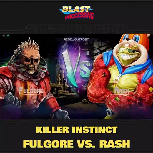 Killer Instinct Xbox and PC battles Omen vs. Hisako, Spinal vs. Tusk and Fulgore vs. Rash