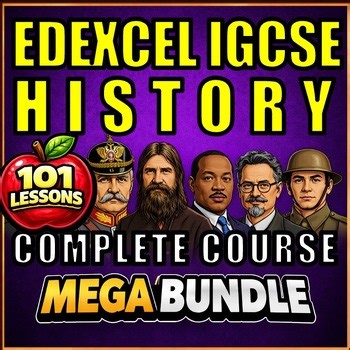 EdExcel IGCSE History FULL COURSE MEGA Bundle | 100  Lessons | Paper 1 & Paper 2