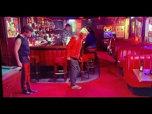 The wedding singer moonwalk