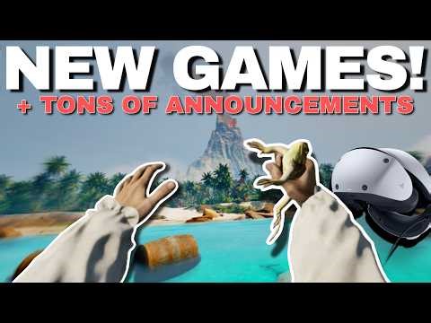 ALL The PSVR2 Announcements From the VR Games Showcase! | HUGE ShadowDrops and UPDATES!