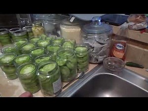 Canning green tomatoes,, and squash, the easy and best way part 3
