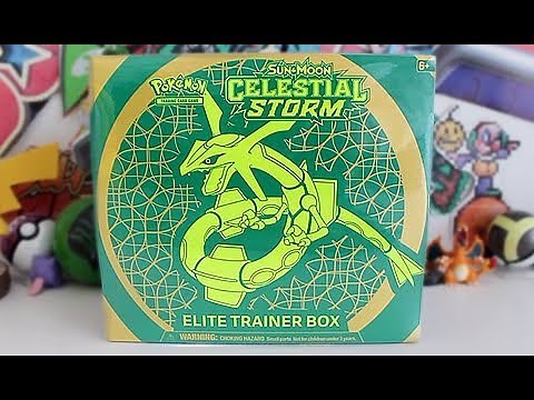 Opening A Celestial Storm Elite Trainer Box!