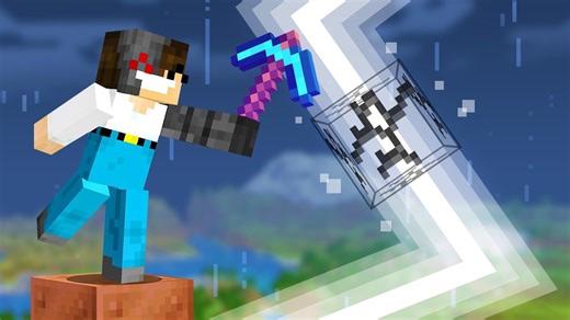 【Bionic】《我的世界》MC里能挖所有东西！云朵岩浆生物全都能挖出神器？