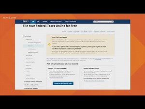 IRS 'Free File' now open for tax season