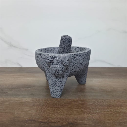 Authentic Pig Face Molcajete 100% Lava Volcanic Stone, Mortar and Pestle, Small, Medium, Large, Hecho En Mexico, Cerdo Molcajete Y Telote - Etsy
