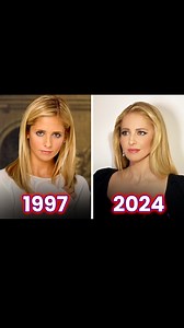 292K views · 4K reactions | Buffy the Vampire Slayer Cast: 1997 VS. 2024 | AmoMama Video | Facebook