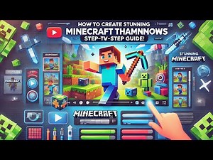 How to Create Stunning Minecraft Thumbnails: Step-by-Step Guide!